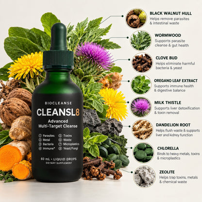 Ultimate Full-Body Cleanse for Parasites, Metals & Microplastics
