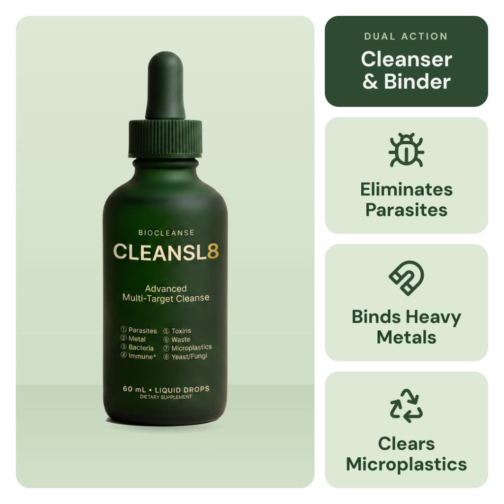 Ultimate Full-Body Cleanse for Parasites, Metals & Microplastics