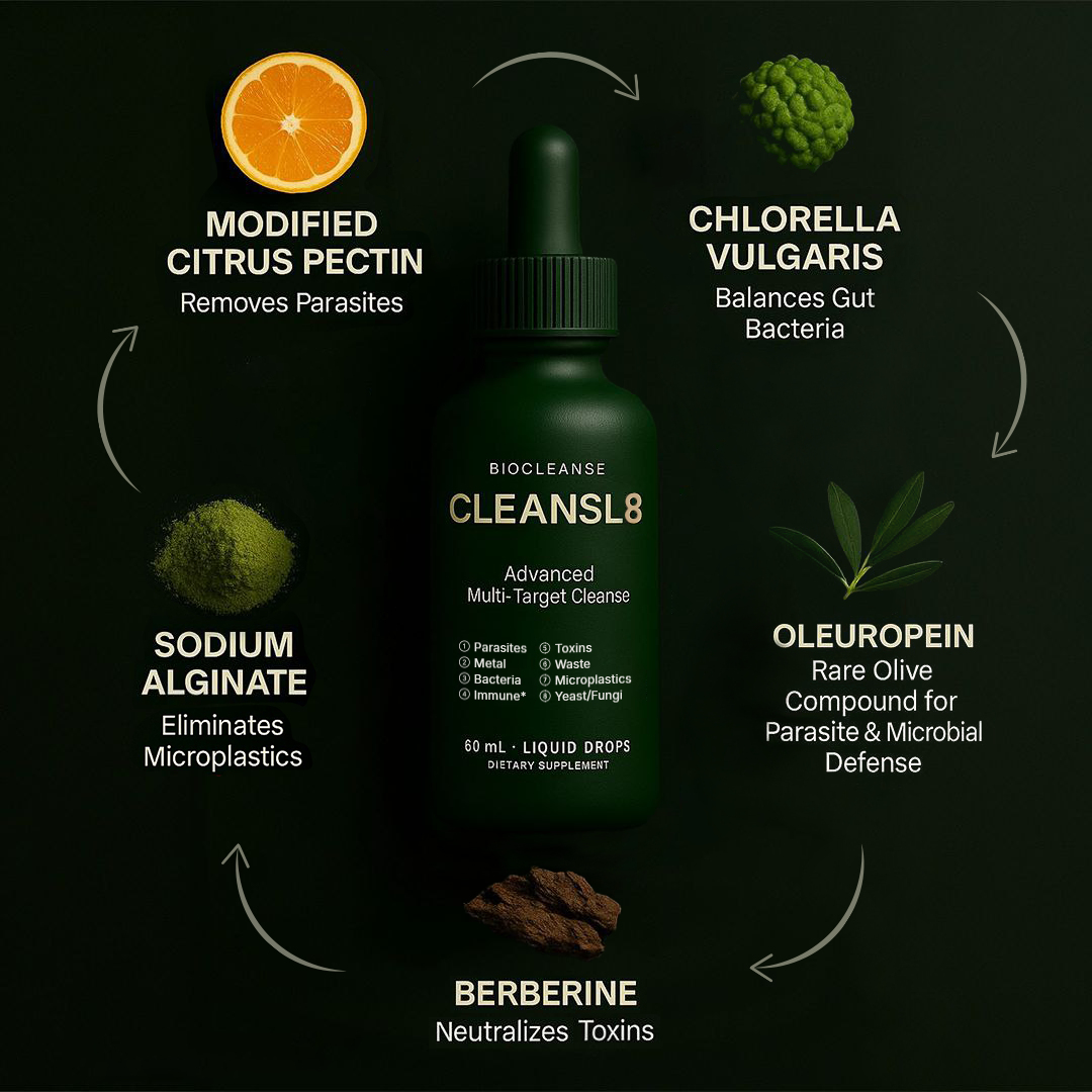 Ultimate Full-Body Cleanse for Parasites, Metals & Microplastics