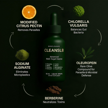 Ultimate Full-Body Cleanse for Parasites, Metals & Microplastics